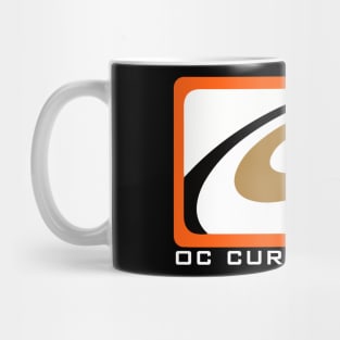 OC Curling Logo - Light Text Mug